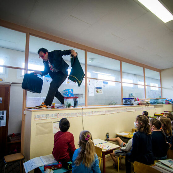 Spectacle en classe